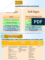 Tanda Gejala Trauma Vasculer