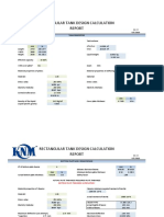 Rectangular Tank Design