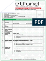 Tetfund Conference Nomination Form