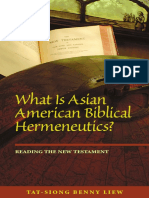 (Intersections - Asian and Pacific American Transcultural Studies) Tat-Siong Benny Liew - What Is Asian American Biblical Hermeneutics - Reading The New Testament-University of Hawaii Press (2008)