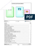 Functions and Function Blocks: Simatic S7