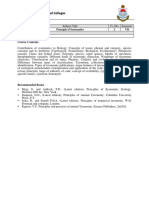 Principle of Systematic (Zool-401)