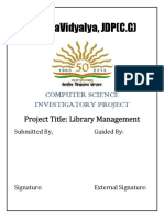 Nithin U Library Management System