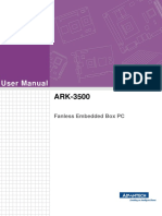 User Manual: Fanless Embedded Box PC