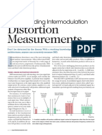 Intermodulation Distortion Measurements PDF