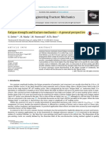 Fatigue Strength and Fracture Mechanics - A General Perspective