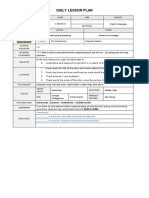 Daily Lesson Plan: 1. Understand and Respond To Oral Texts in A Variety of Contexts