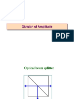 Amplitude Division