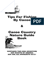 Tips For Fishing by Canoe & Canoe Country Nature Guide Book