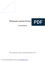 Maintenance Manual of Chery Karry - Circuit Diagram