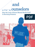 Cops and No Counselors: How The Lack of School Mental Health Staff Is Harming Students