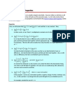 Section 2-4: Limits Properties: Lim Lim Lim Lim