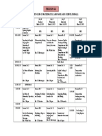 English 4-6: Pedagogical Retooling in Mathematics, Languages, and Science (Primals)