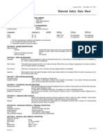 Material Safety Data Sheet: Specialty Adhesive