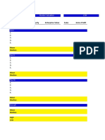 Company Equity Enterprise Value Sales Gross Profit: Market Valuation LTM Financial Statistics