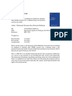 Fixed-Bed Reactor Modeling For Methanol To Dimethyl Ether (DME)