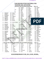 11th English Synonyms Transformation Study Material