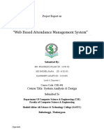 Web Based Attendance Management System Paper