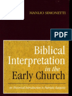 Simonetti, M., Biblical Interpretation PDF