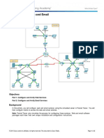 10.2.1.7 Packet Tracer - Web and Email PDF