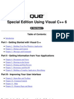 Special Edition Using Visual C++ 6.0