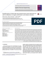 Desulfurization of Diesel Like Fuel Produced From Waste Lubrication Oil