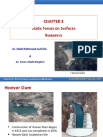 Static Forces On Surfaces Buoyancy: Dr. Khalil Mahmoud ALASTAL &