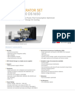 MTU 12V4000 DS1650: Diesel Generator Set