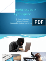 Copyright Issues in Cyberspace