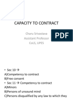 Capacity To Contract