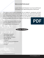 Cybersecurity Professional Training PDF