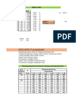 STD STR Tulangan: Berat Besi
