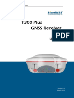 SinoGNSS T300 Plus GNSS Receiver - User Manual - V1.0 - ENG PDF