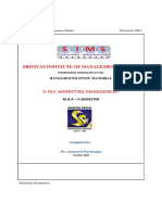 Marketing notes-SIMS PDF