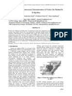 Mechanical and Microstructural Characterization of Friction Stir Welded Al-Si-Mg Alloy