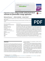 Regulated Output Voltage Double Switch Buck-Boost Converter For Photovoltaic Energy Application