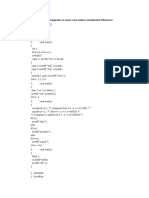 Give The Output of The Programs in Each Case Unless Mentioned Otherwise