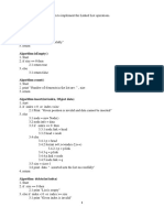 Data Structures Using Java - Lab Manual