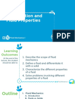 Lecture 1 - Introduction & Fluid Properties PDF