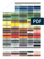 BS Colour Chart - BS4800