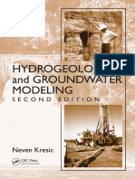 Kresic, Neven-Hydrogeology and Groundwater Modeling, Second Edition PDF