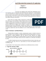 Antennas: Design of Microstrip Patch Antenna For 5G Applications