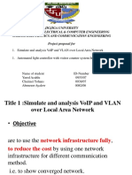 Jigjiga University Department of Electrical & Computer Engineering Stream Electronics and Communication Engineering Project Proposal For