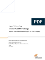 Improve Internal Audit Methodology