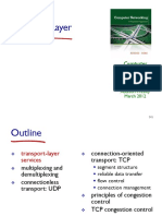 Transport Layer: Computer Networking: A Top Down Approach