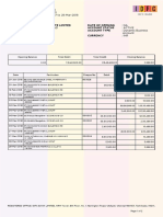 IDFC Bank Statement