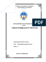 Child Marriage in Vietnam: Development Economics Essay