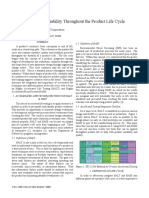 Improving Reliability Throughout The Product Life Cycle PDF