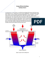 Energy Efficient Buildings Cooling Towers: HOT Water IN HOT Water IN