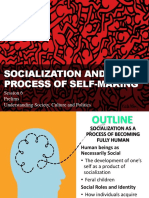 Socialization and The Process of Self-Making: Session 6 Prelims Understanding Society, Culture and Politics